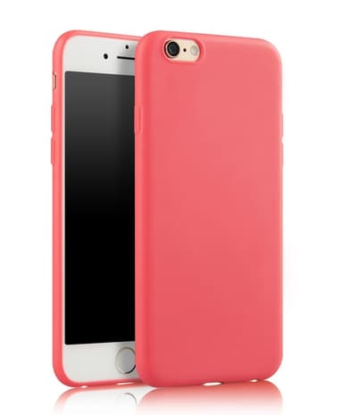 SKALO iPhone 7/8 Ultraohut TPU-kuori - Punainen