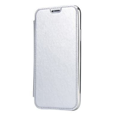 SKALO iPhone 7/8 Lompakkokotelo TPU Ultra Ohut - Hopea
