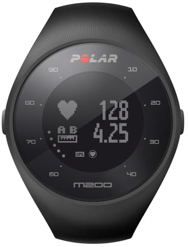 Polar M200 GPS urheilukello (musta)