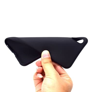 SKALO iPhone XS Max Ultraohut TPU-kuori - Musta