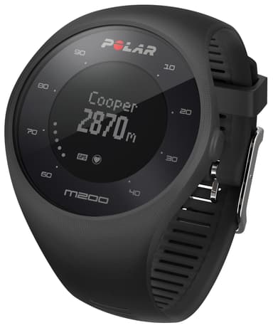 Polar M200 GPS urheilukello (musta)