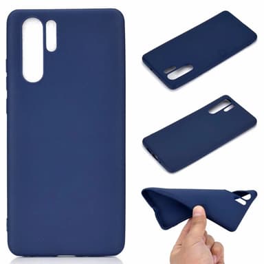 SKALO Huawei P30 Pro Ultraohut TPU-kuori - Musta