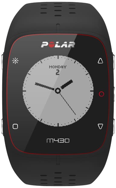 Polar M430 HR urheilukello (musta)