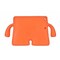 SKALO iPad Mini 4 3D Cartoon lapsen Kuori - Oranssi