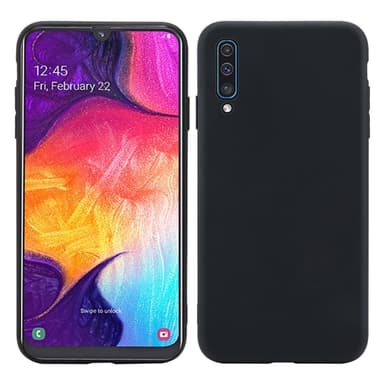 SKALO Samsung A70 Ultraohut TPU-kuori - Musta