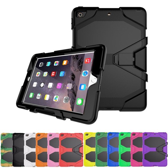 SKALO iPad 9.7 (2018) Extra Shockproof Armor Iskunkestävä kuori - Sininen