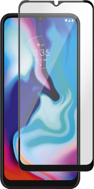 Panzer Full-Fit Motorola E7 Plus näytönsuoja (musta)