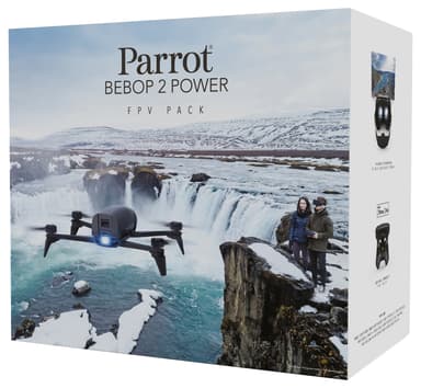 Parrot Bebop 2 drone + FPV-pakkaus (musta)