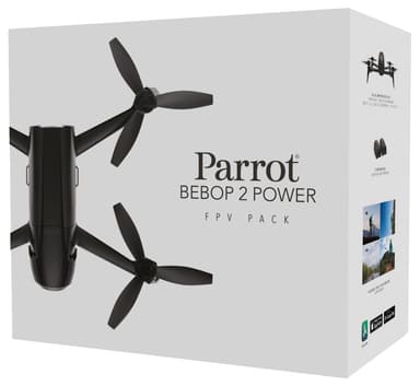 Parrot Bebop 2 drone + FPV-pakkaus (musta)