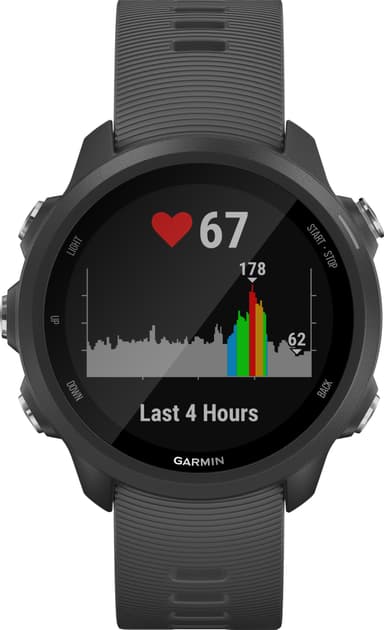 Garmin Forerunner 245 urheilukello (musta)