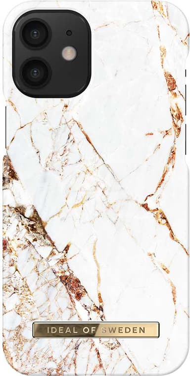 iDeal iPhone 12 mini suojakuori (Carrara Gold)