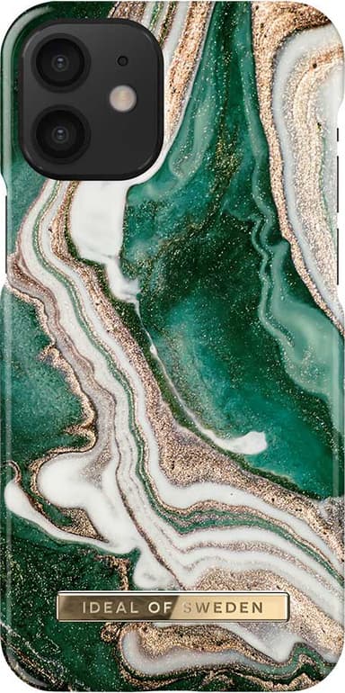 iDeal iPhone 12 mini suojakuori (Golden Jade)
