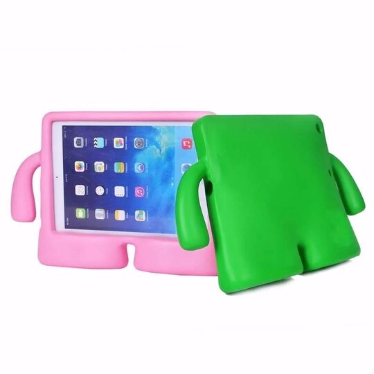 SKALO iPad Mini 4 3D Cartoon lapsen Kuori - Vaaleanpunainen