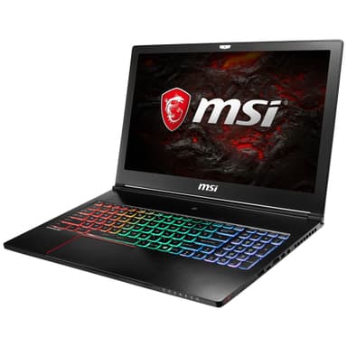 MSI GS63VR 7RG-080NE Stealth Pro 15.6" pelikannettava (B-tuote) MSI GS63VR 7RG-080NE Stealth Pro 15.6" pelikannettava (B-tuote)
