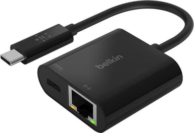 Belkin USBC Gigabit adapteri (musta) Gigantti verkkokauppa