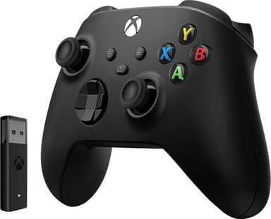 Xbox langaton ohjain ja langaton Windows 10 adapteri