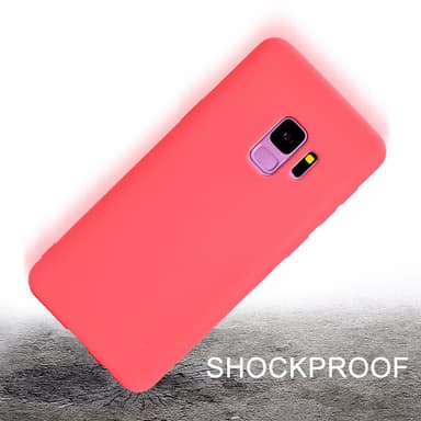 SKALO Samsung A8 (2018) Ultraohut TPU-kuori - Sininen
