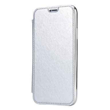 SKALO iPhone 11 Pro Max Lompakkokotelo TPU Ultra Ohut - Hopea