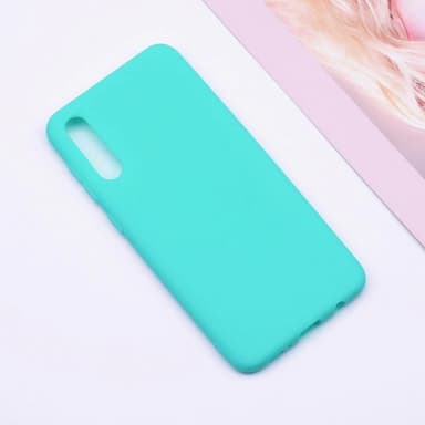 SKALO Samsung A50 Ultraohut TPU-kuori - Turkoosi