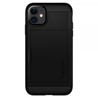 Spigen iPhone 11 Kuori Slim Armor CS Musta