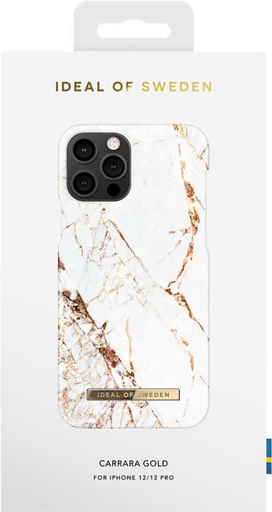 iDeal Fashion iPhone 12 Pro suojakuori (Carrara Gold)