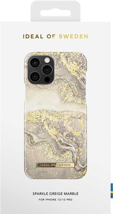 iDeal Fashion iPhone 12 Pro suojakuori (Sparkle Greige)