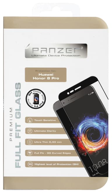 Panzer Full Fit Huawei Honor 8 Pro näytönsuoja (musta)