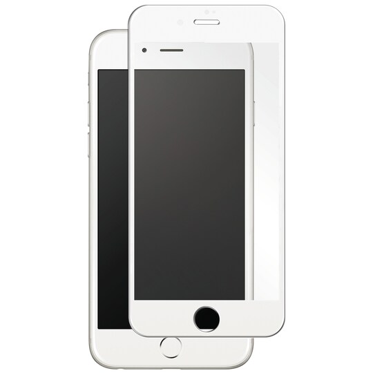 Panzer Full-Fit iPhone 6/7/8/SE Gen. 2 näytönsuoja (valkoinen)