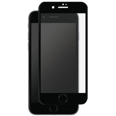 Panzer Full-Fit iPhone 6/6s/7/8 Plus näytönsuoja (musta)