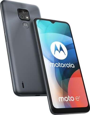 Motorola Moto E7 älypuhelin 2/32GB (Mineral Grey)