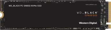 WD Black SN850 sisäinen NVMe SSD muisti PS5 konsolille (1 TB)