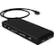 Unisynk 10-porttinen USB-C hubi (musta)