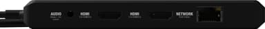 Unisynk 10-porttinen USB-C hubi (musta)