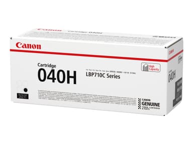 Canon 040 H - suuri kapasiteetti - musta - alkuperäinen - väriainekasetti