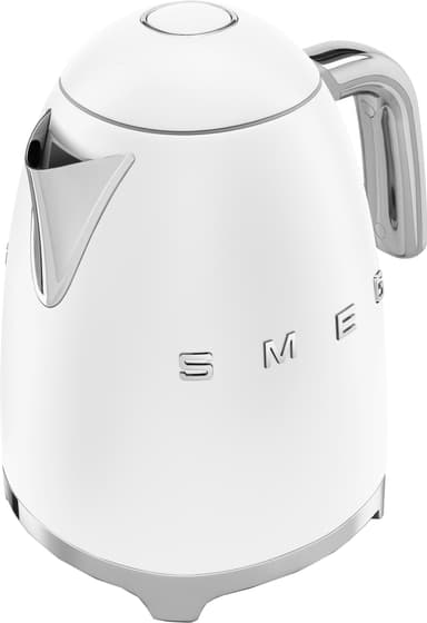 Smeg 50’s Style vedenkeitin KLF03WHMEU (mattavalkoinen)