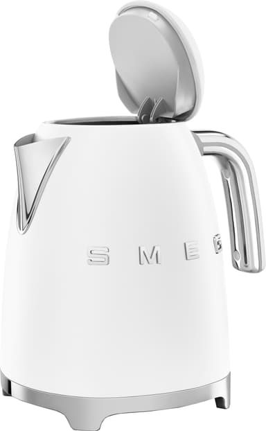 Smeg 50’s Style vedenkeitin KLF03WHMEU (mattavalkoinen)
