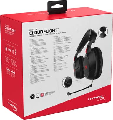 HyperX Cloud Flight langattomat pelikuulokkeet