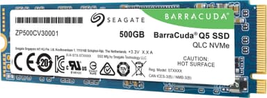 Seagate Barracuda Q5 sisäinen NVMe SSD muisti (500GB)