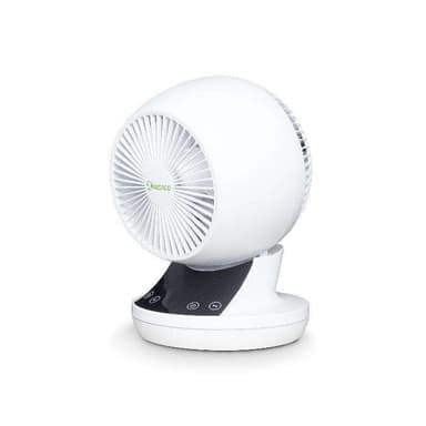 MeacoFan 360 tuuletin. Energiatehokas. Quiet Mark-sertifioitu. Pieni ja käytännöllinen. Täydellinen työpaikalla.