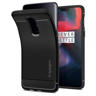Rugged Armor till OnePlus 6 Suojakuori Musta