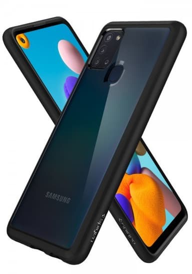 Spigen Samsung Galaxy A21s Kuori Ultra Hybrid Matte Black