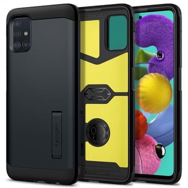 Spigen Samsung Galaxy A51 Kuori Tough Armor Metal Slate