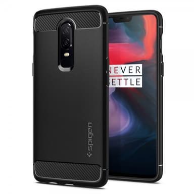 Rugged Armor till OnePlus 6 Suojakuori Musta