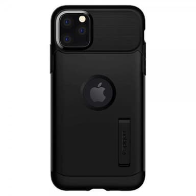 Spigen iPhone 11 Pro Max Suojakuori Slim Armor Musta