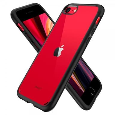 Spigen iPhone 7/8/SE Kuori Ultra Hybrid 2 Musta