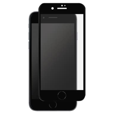 Panzer Silicate Glass iPhone 6/7/8/SE Gen. 2 näytönsuoja (musta)