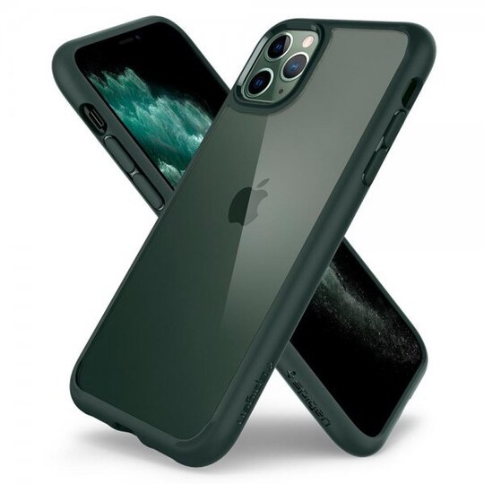 Spigen iPhone 11 Pro Kuori Ultra Hybrid Midnight Green