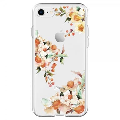 Spigen iPhone 7/8/SE Suojakuori Liquid Crystal Aquarelle Primrose