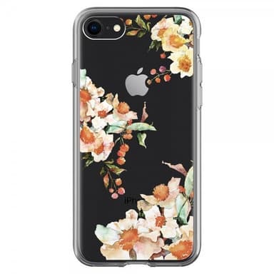 Spigen iPhone 7/8/SE Suojakuori Liquid Crystal Aquarelle Primrose