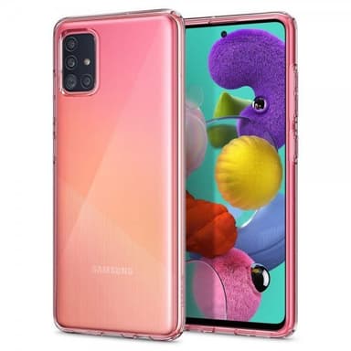 Spigen Samsung Galaxy A71 Kuori Liquid Crystal Crystal Clear